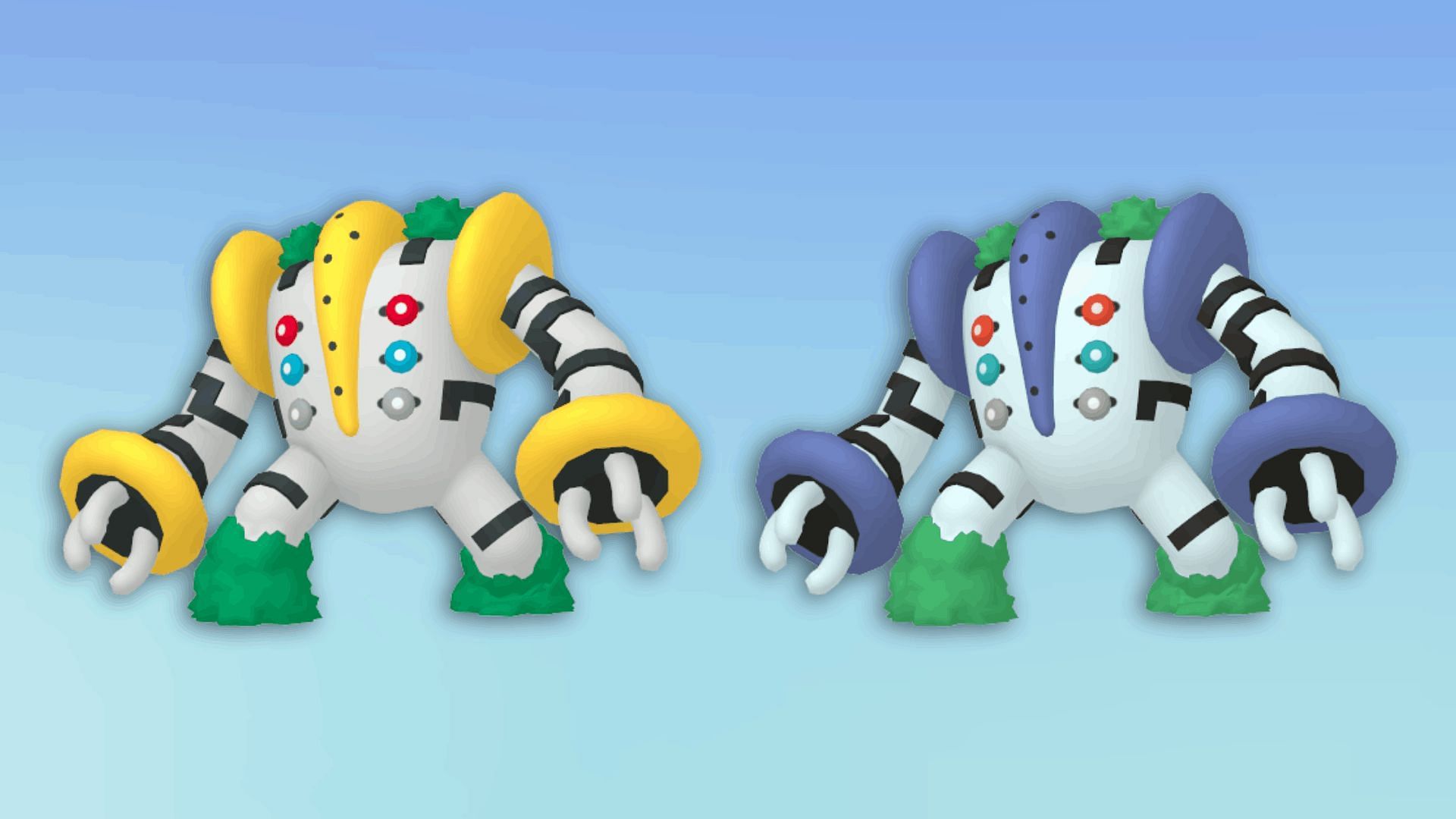 Regigigas shiny comparison (Image via TPC)